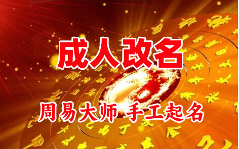 周口成人改名-找大师一对一改名先分析后改名